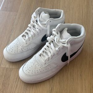 Nike court vision, Men's White and Black Sneakers